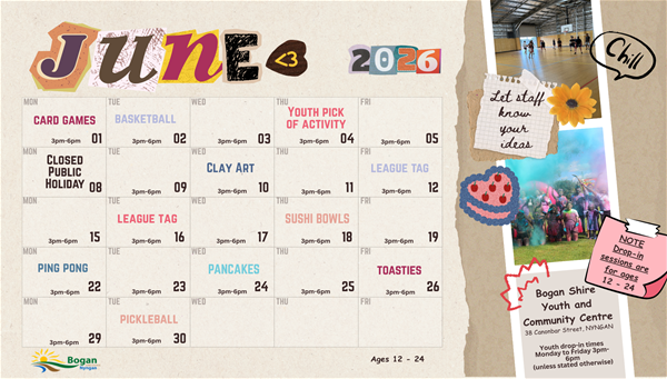 BSYCC Calendar June 2026