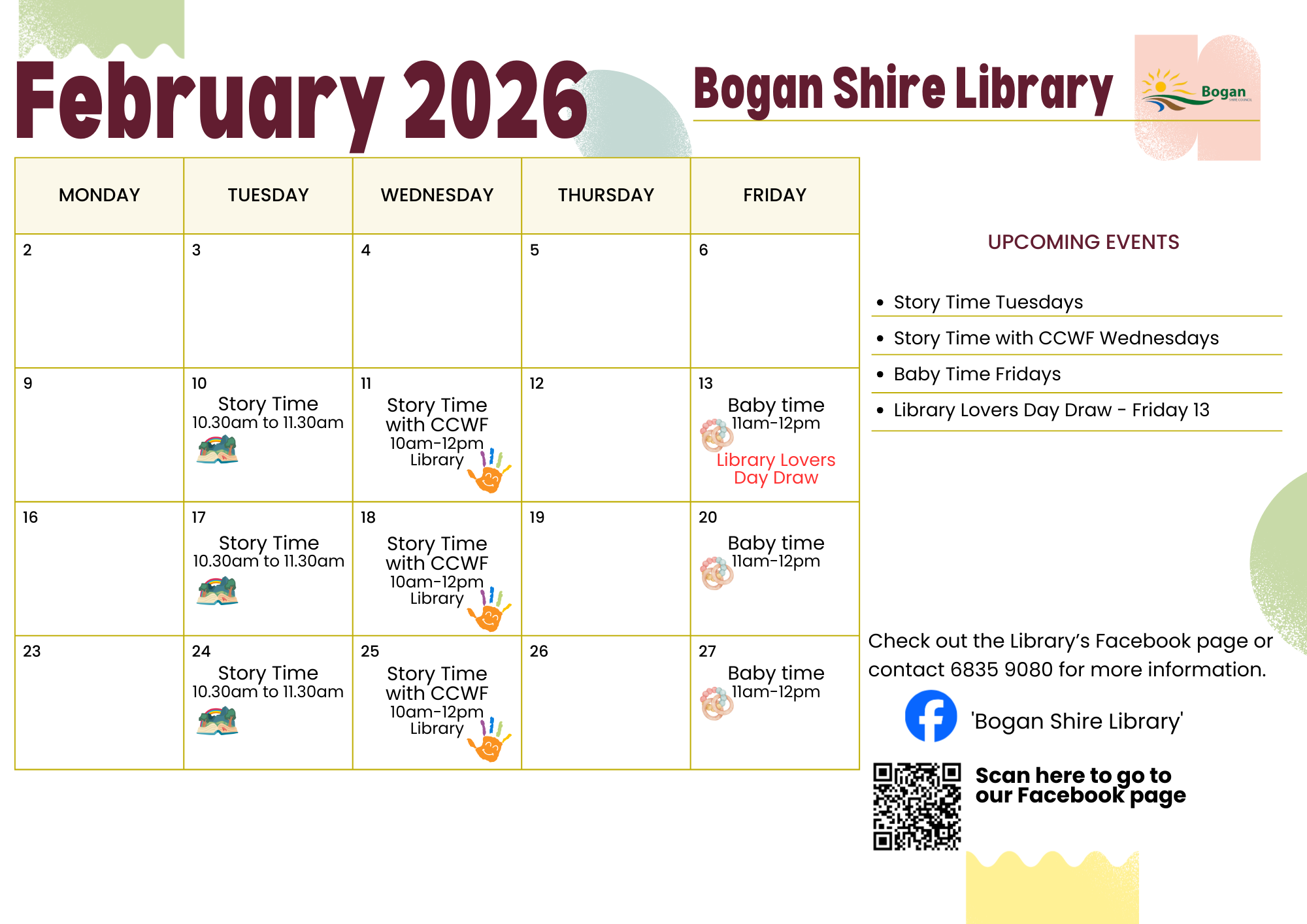 Library Bogan Shire Feb 2026