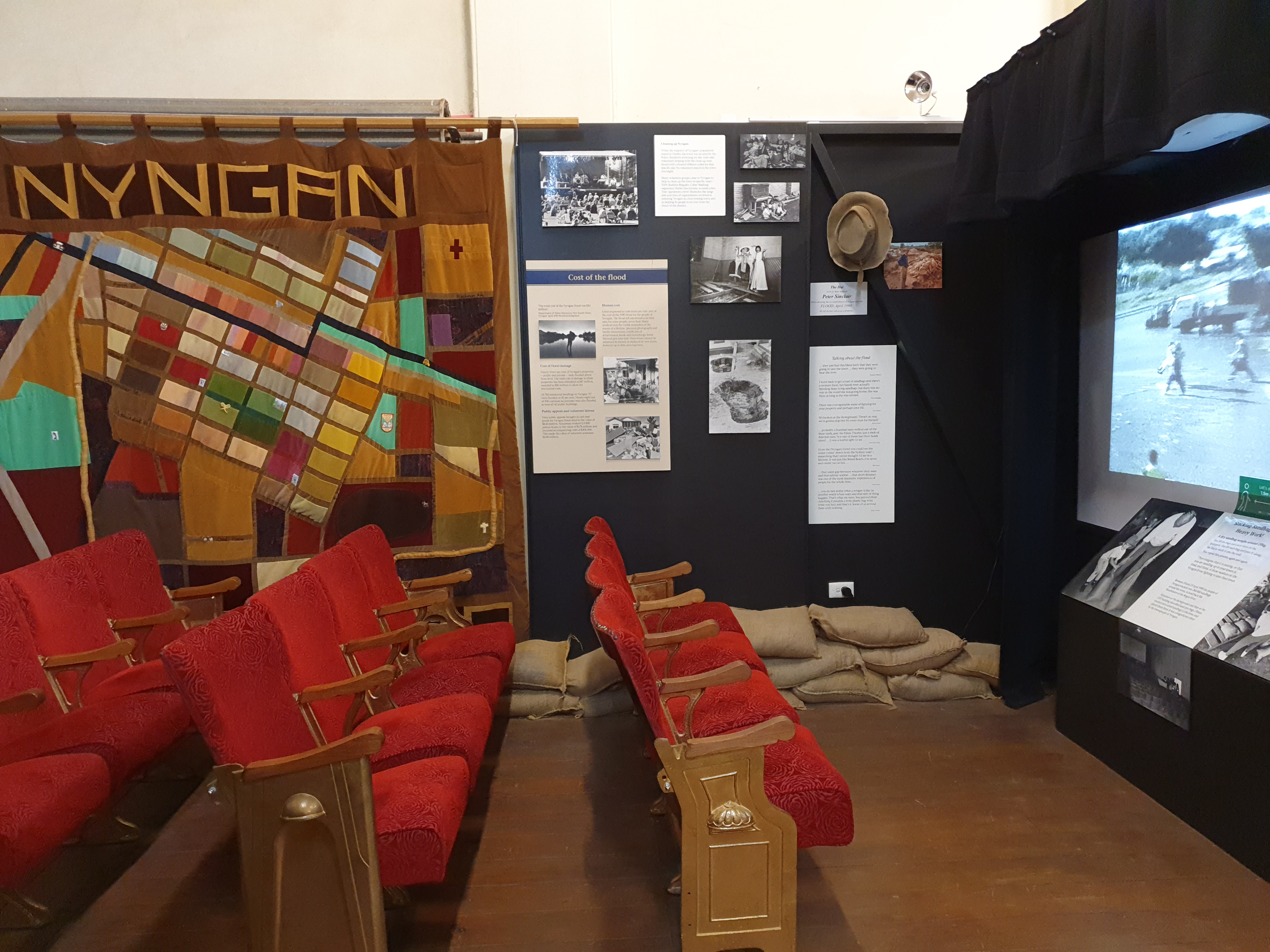 Nyngan Museum Palais Theatrette and Flood Display